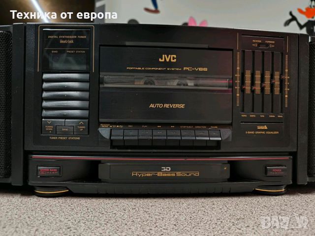 Радиокасетофон JVC, снимка 2 - Аудиосистеми - 46135672