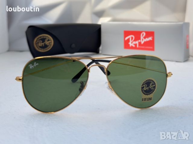 Ray-Ban RB3025 висок клас унисекс слънчеви очила Рей-Бан дамски мъжки минерално стъкло, снимка 4 - Слънчеви и диоптрични очила - 45294475