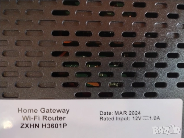 ZTE ZXHN H3601P Wi-Fi 6 рутер, снимка 3 - Рутери - 52384923