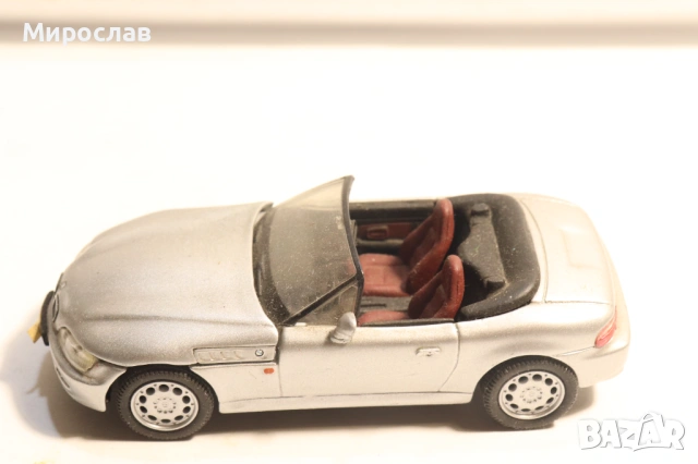 1:43 BMW Z3 ИГРАЧКА КОЛИЧКА МОДЕЛ, снимка 2 - Колекции - 53772122