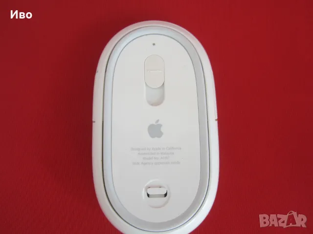 Apple A1197 Wireless Bluetooth Mighty Mouse, снимка 5 - Клавиатури и мишки - 47235793