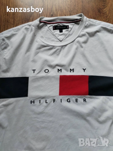 Tommy Hilfiger - страхотна мъжка тениска XL , снимка 2 - Тениски - 54057034