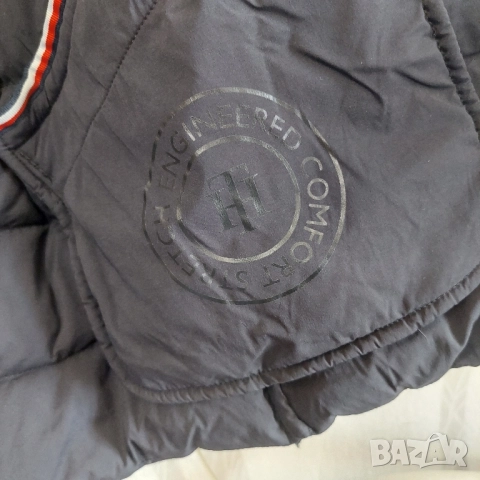 Пухено  дълго яке Tommy Hilfiger   размер М , снимка 6 - Якета - 52133899