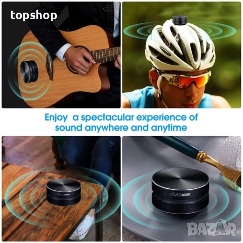 2 мини тонколони Humbird с костна проводимост, миниатюрен безжичен преносим високоговорител..., снимка 2 - Тонколони - 51572537