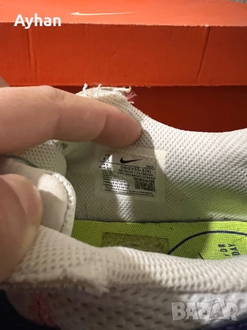 Nike Air Max 90 Excee White Pink Indigo 2021, снимка 6 - Маратонки - 50323701