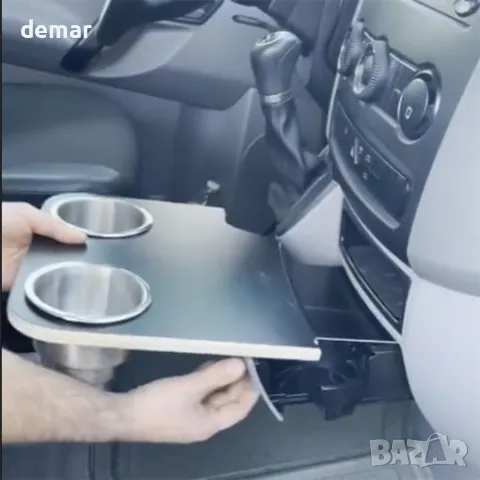 Аксесоар за Mercedes-Benz Sprinter, NCV3 2006-2018, поставка за чаши, закуски, телефон, снимка 5 - Аксесоари и консумативи - 50258089