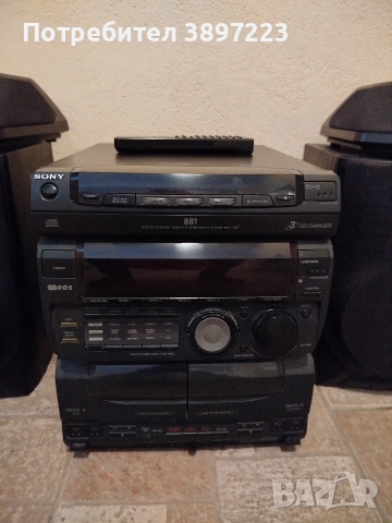 Sony MHC-881 компонентна система., снимка 2 - Аудиосистеми - 53443886
