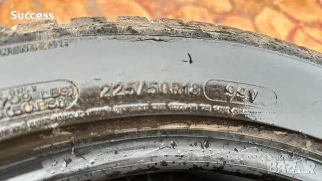 Зимни гуми 18ки Michelin Pilot Alpine 225/50/18, снимка 6 - Гуми и джанти - 48249953