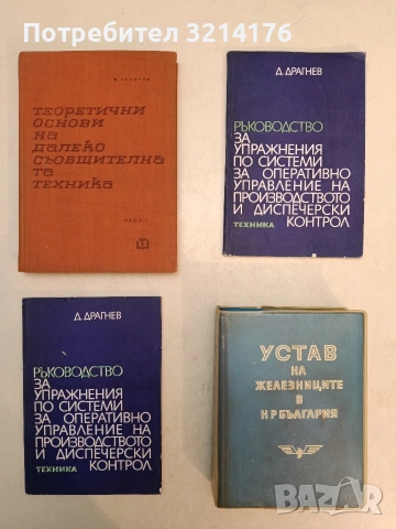 Устав на железниците в НР България (1979, с подвързия, Отлично състояние)