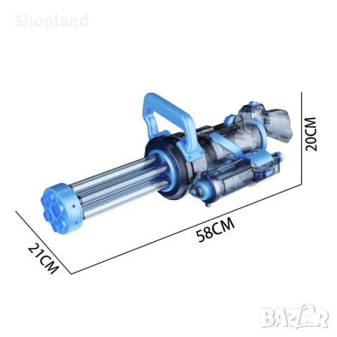 Електрически воден пистолет тип Картечница