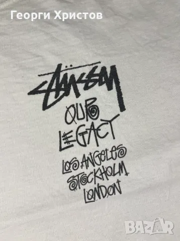 Stussy Our Legacy T-Shirt Дамска Тениска, снимка 4 - Тениски - 49299229