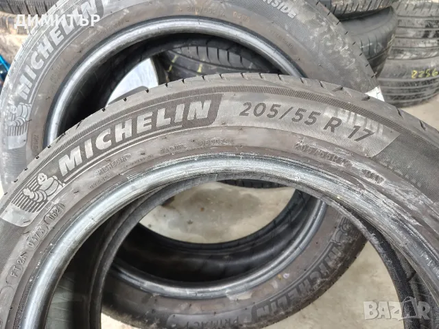 4бр.летни гуми MICHELIN 205 55 17 DOT21 цена за брой, снимка 4 - Гуми и джанти - 50046130