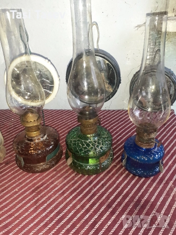 Стари газови фенери и лампи, снимка 2 - Други стоки за дома - 52865544