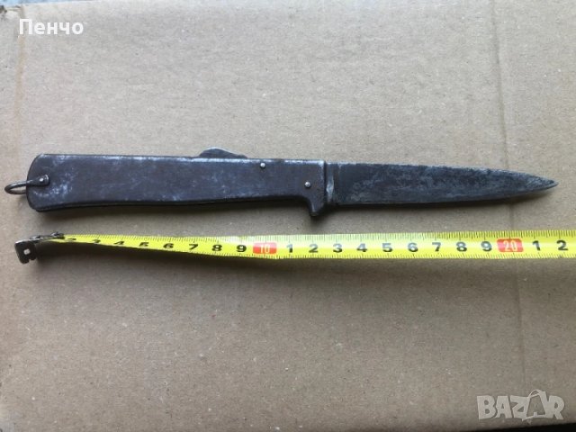 стар военен нож "MERCATOR" D. R. G. M. - WWI / WWII, снимка 12 - Антикварни и старинни предмети - 51381546