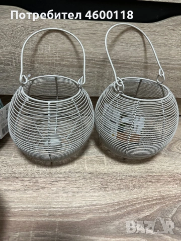 Декорация за градина, кашпа, свещник, снимка 2 - Градински мебели, декорация  - 51851744