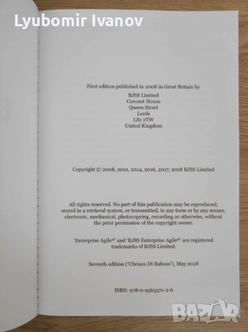 Enterprise Agile, снимка 3 - Специализирана литература - 52506561