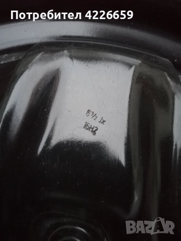 Железни Джанти 16' 5х112  ет50, снимка 6 - Гуми и джанти - 47168087