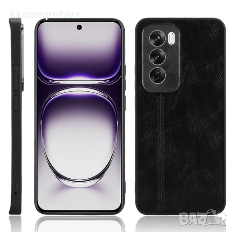 Oppo Reno12 Pro 5G PC+TPU / Удароустойчив Кожен Калъф и Протектор, снимка 8 - Калъфи, кейсове - 51350500
