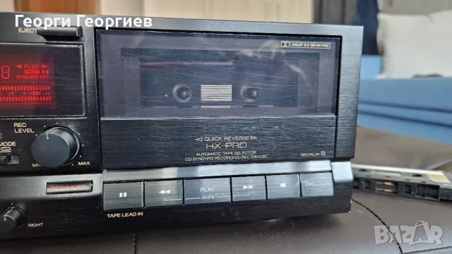 Продавам двукасетен дек SANSUI D-X311WR, снимка 4 - Декове - 47505297