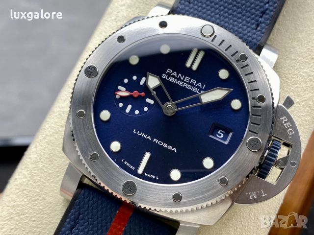 Мъжки часовник Panerai Submersible Quarantaquattro Luna Rossa с автоматичен швейцарски механизъм, снимка 3 - Мъжки - 46680353