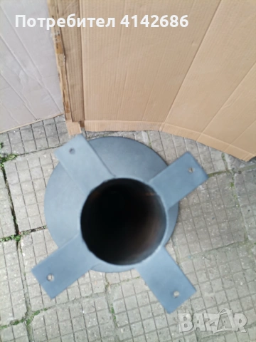 Метална основа за маса цвят антрацит, снимка 5 - Маси - 53931095