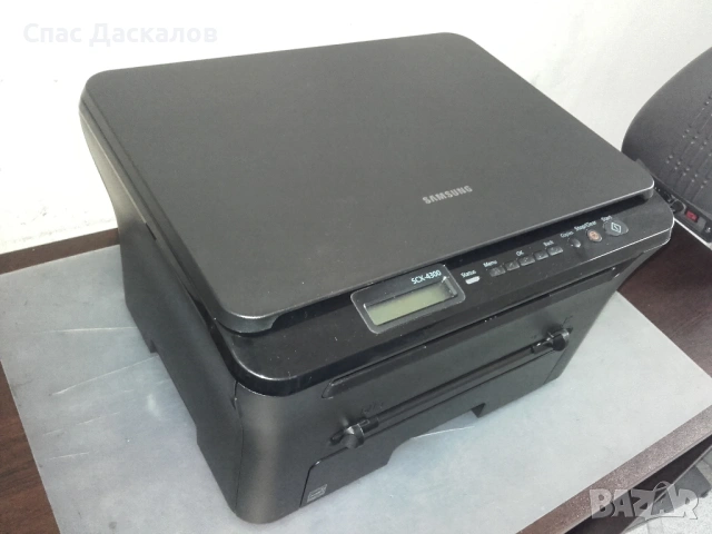 Отличен!!! Лазерен принтер, скенер и копир 3 в 1 Samsung SCX 4300, снимка 4 - Принтери, копири, скенери - 53844280