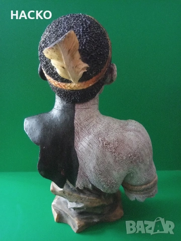 Бюст на Мъж Панга, снимка 5 - Статуетки - 53074832