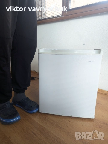 Мини хладилник Crown CR-48A (48L) – Употребяван, снимка 2 - Хладилници - 54082943