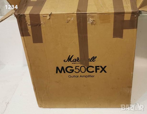 4-каналенУсилвател за китара кубе MARSHALL MG50CFX 50W вградени ефекти, снимка 6 - Китари - 46419627