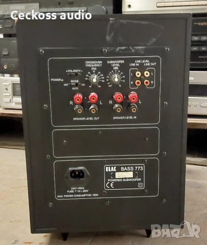 Активен субуфер ELAC BASS 773, снимка 5 - Тонколони - 52165038