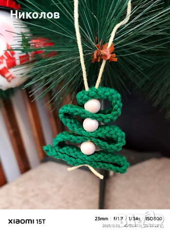 Коледна играчка, снимка 3 - Коледни подаръци - 52689809