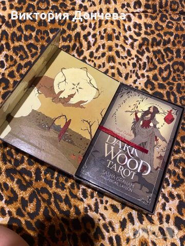 Dark Wood Tarot | таро карти, снимка 2 - Езотерика - 46476315