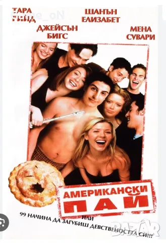 Американски пай Търся двд, снимка 1 - DVD филми - 47976016