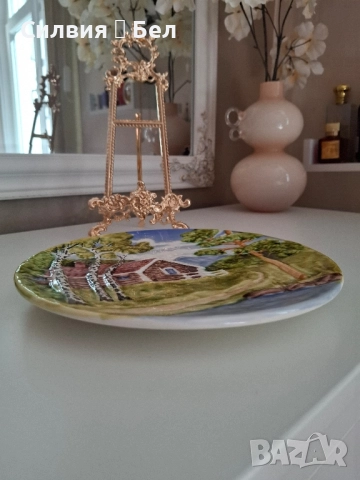 Декоративна чиния , снимка 4 - Декорация за дома - 51731281