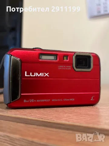 Водоустойчив фотоапарат Panasonic Lumix 16,1Mp, снимка 1 - Фотоапарати - 49561834