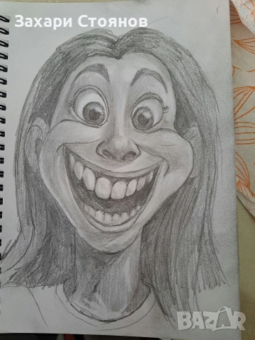 Рисувам портрети в карикатурен стил., снимка 2 - Картини - 53971167