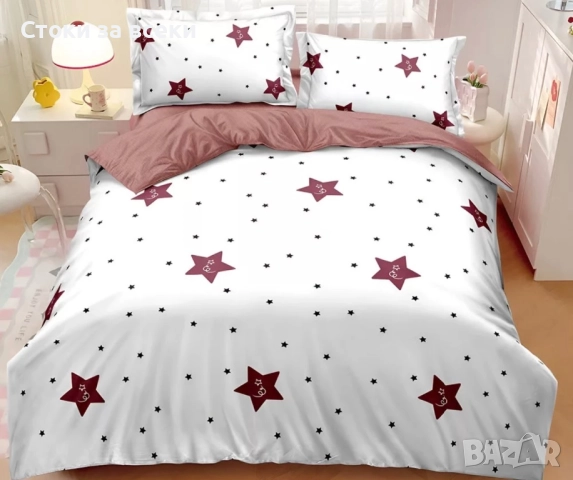 Спални комплекти с ластик , снимка 4 - Спално бельо - 52487783