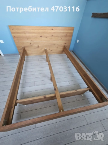 Спалня от масивно дърво – 140х200 см