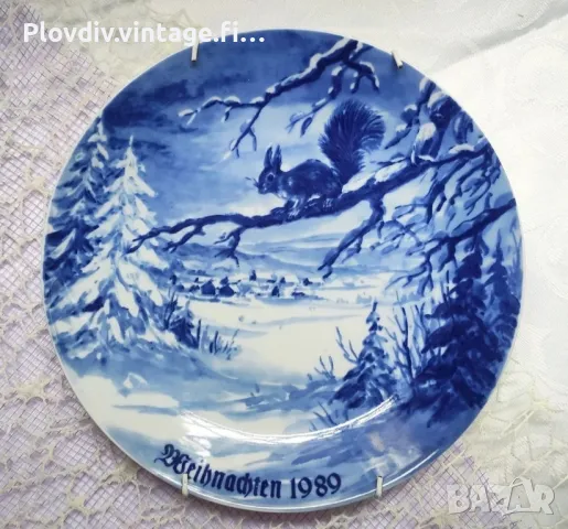 Декоративни чинии Lichte Porcelain, Германия, снимка 6 - Други ценни предмети - 47138628