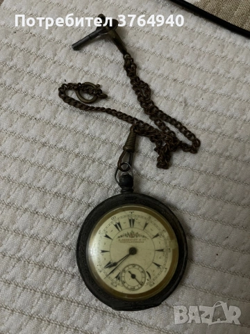 Антикварен джобен часовник K. Serkisoff & Co Constantinople – с ключ
