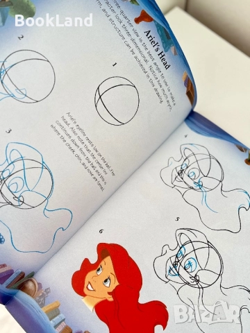 How to draw The little Mermaid| Disney| Как да нарисуваш Малката русалка, снимка 5 - Други - 51591284
