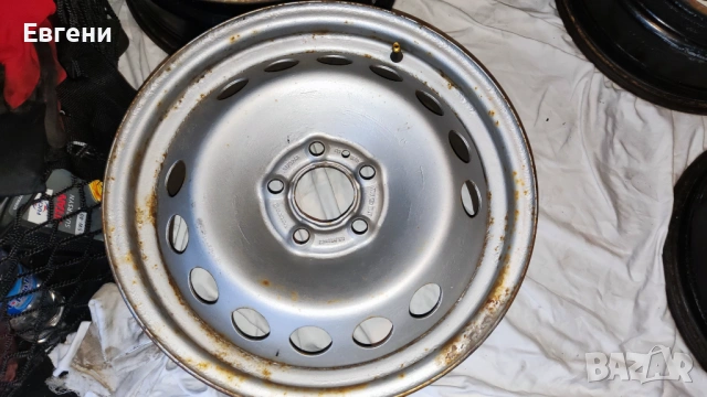 Оригинални железни джанти за Volvo 16", снимка 2 - Гуми и джанти - 53471934