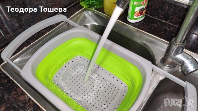 Сгъваема правоъгълна кошница , снимка 5 - Други стоки за дома - 52892061