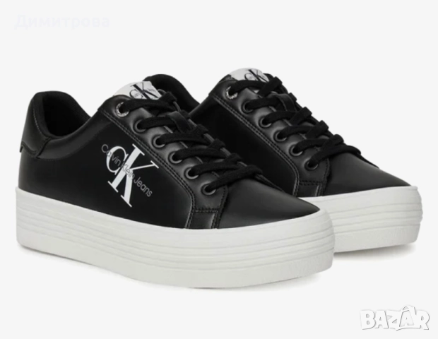 Calvin Klein кожени сникърси, снимка 2 - Маратонки - 52974988