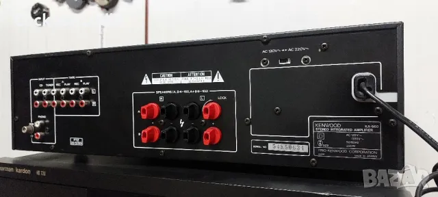 Стерео усилвател KENWOOD KA-660, снимка 7 - Ресийвъри, усилватели, смесителни пултове - 50323211