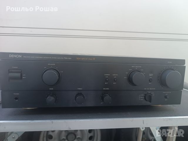 Denon pma - 560, снимка 1 - Ресийвъри, усилватели, смесителни пултове - 46815699