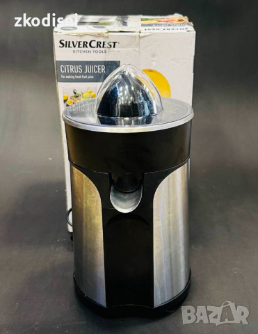 Цитрус преса Silver Crest - Citrrus Juicer, снимка 1 - Сокоизстисквачки и цитрус преси - 45017501