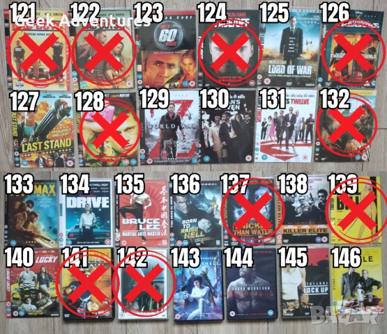 Екшън Филми DVD's - Оригинални Дискове на Английски Език - 5 лв/бр , снимка 7 - Екшън - 47015417