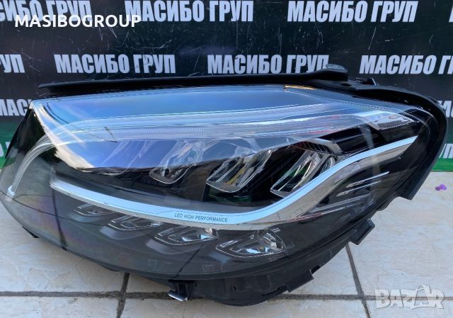 Фарове Led фар за Мерцедес Ц205 фейс Mercedes C-класа W205 facelift , снимка 10 - Части - 37308386