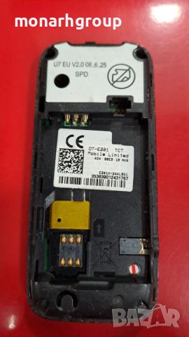 Телефон Alcatel OT-E201 /за части/, снимка 2 - Други - 46141737